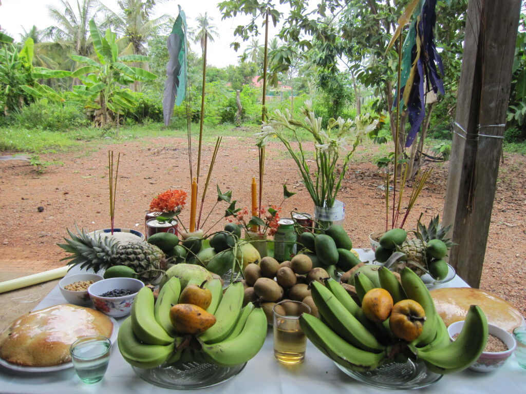 offrande nouvel an khmer