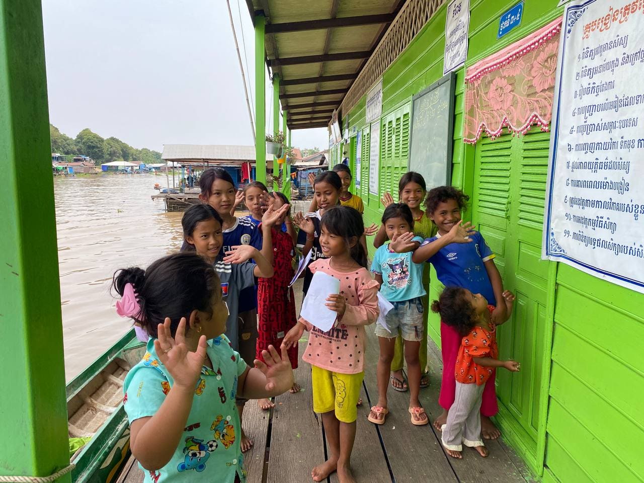Biblio-bateau Cambodge